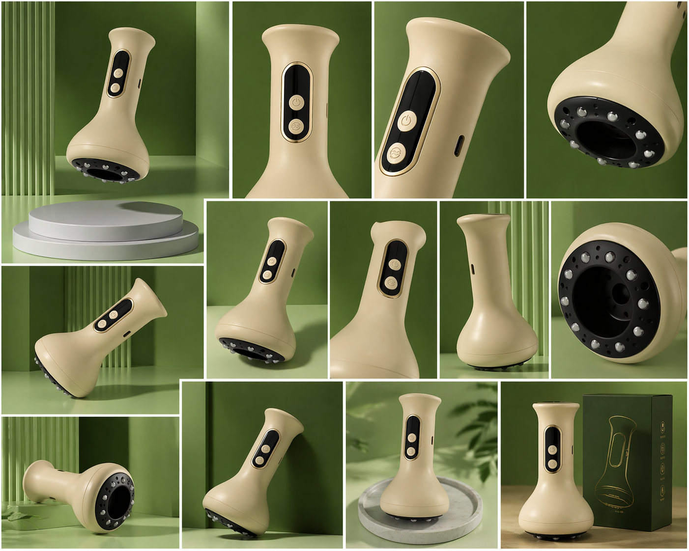 Masajeador de ventosas eléctrico